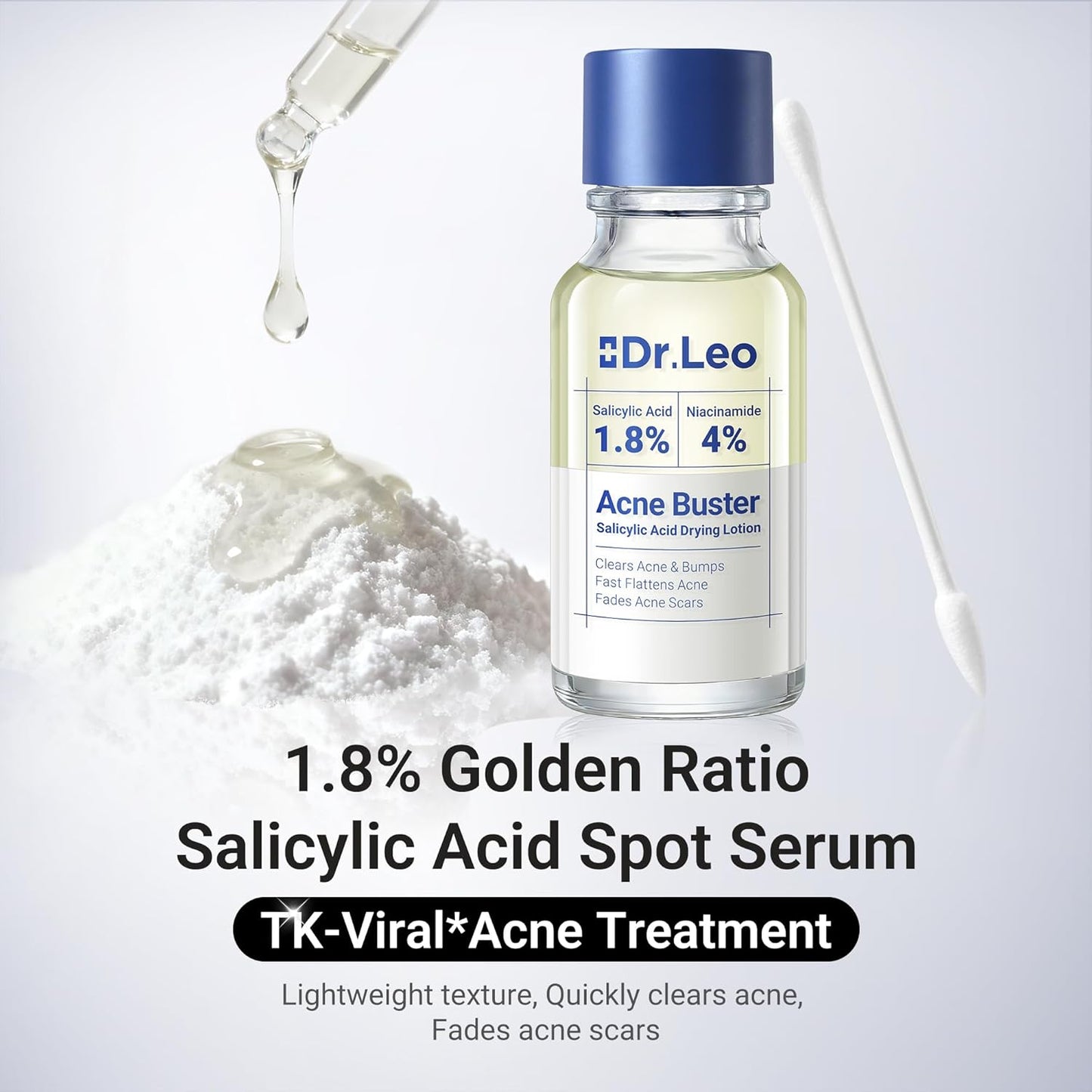1.8% Salicylic Acid Acne Spot Treatment Drying Lotion