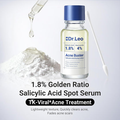 1.8% Salicylic Acid Acne Spot Treatment Drying Lotion