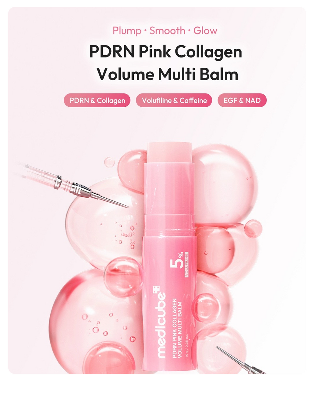 Medicube PDRN Pink Collagen Volume Stick
