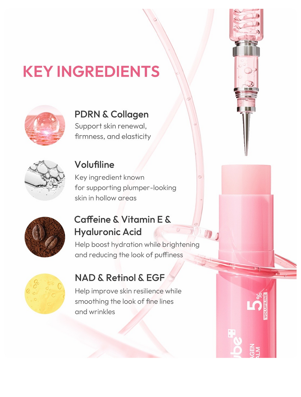 Medicube PDRN Pink Collagen Volume Stick